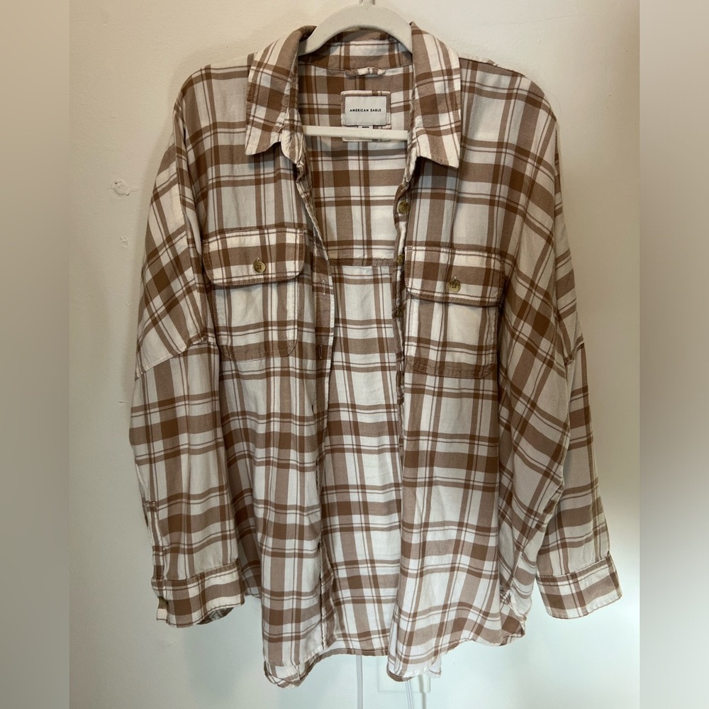 American Eagle / Plaid Flannel / M